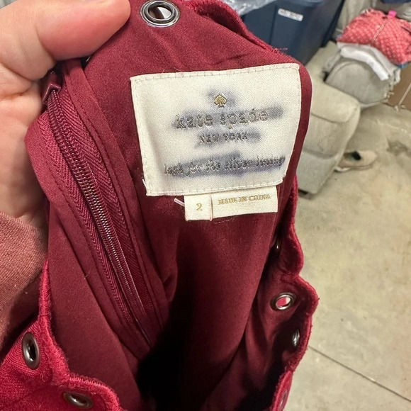 Kate Spade Grommet Scalloped Trim Shift NWOT - Picture 4 of 9